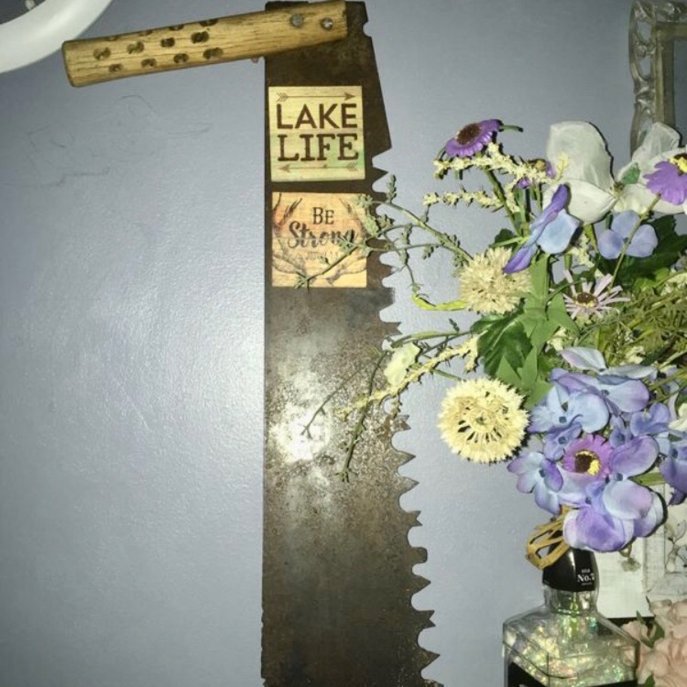 Two man saw! One of a kind vintage saw!